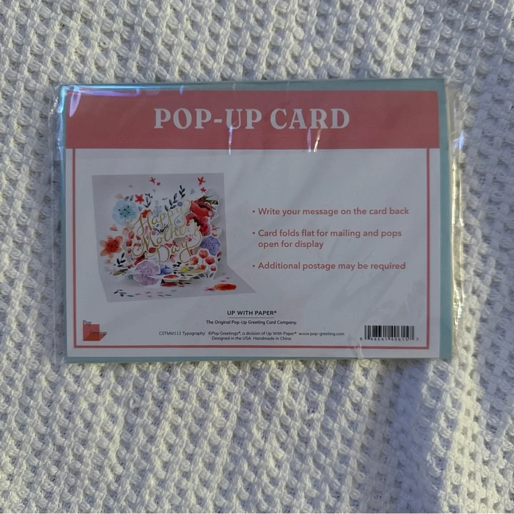 Mother's Day Pop-Up Cards Set